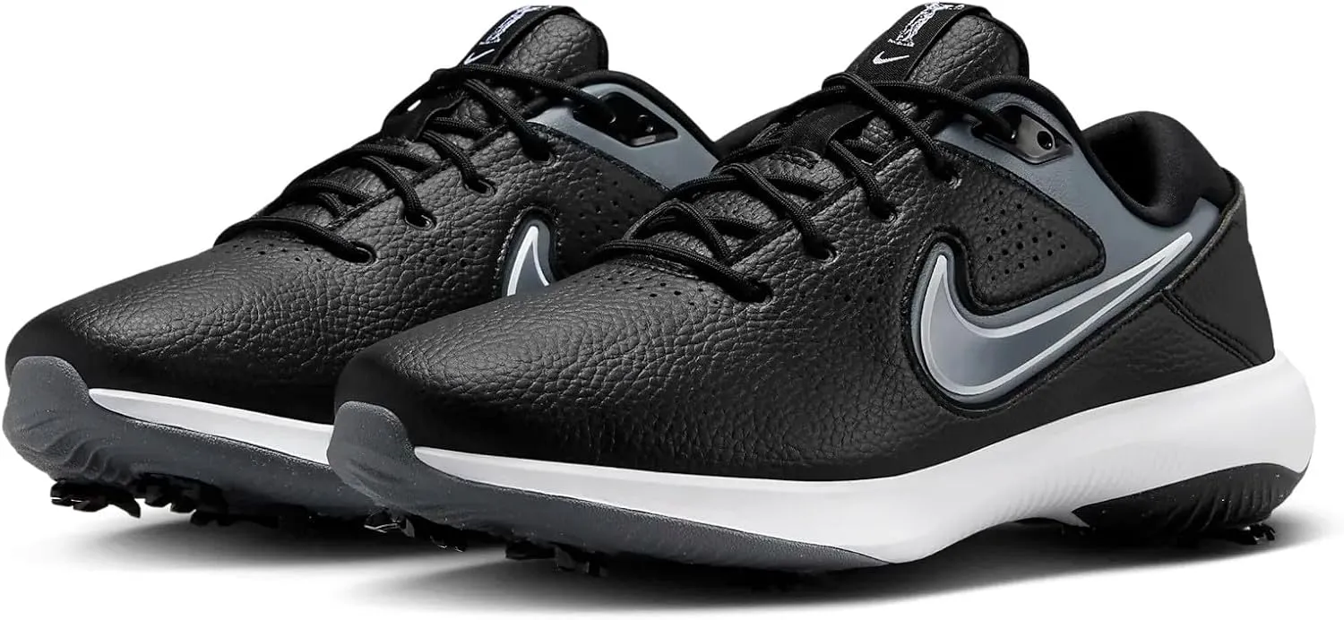 Nike Victory Pro 3 Men's Golf Shoes (Wide) (DX9028-003, Black/Cool Grey/White)