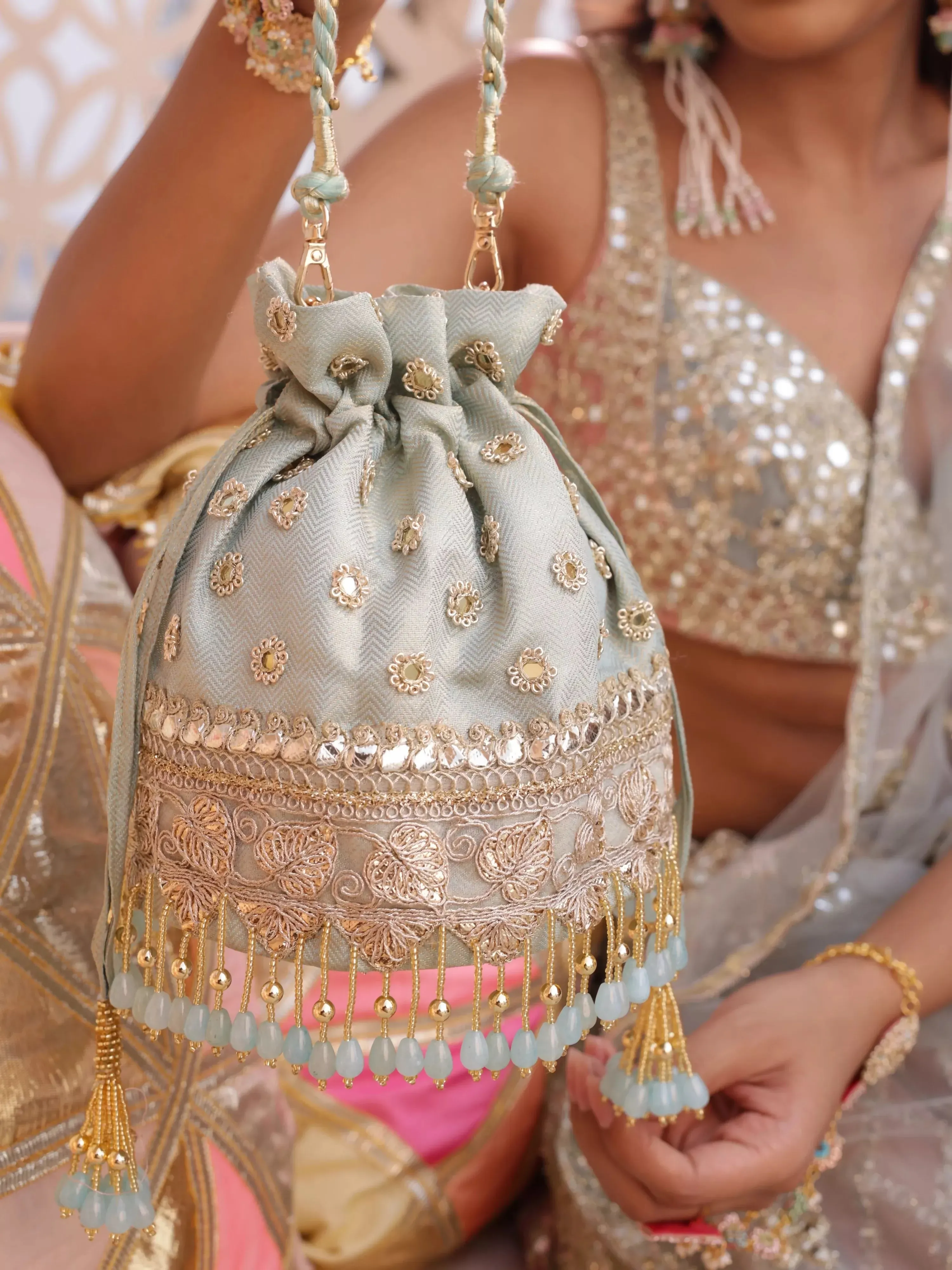 Noorani Silk Potli