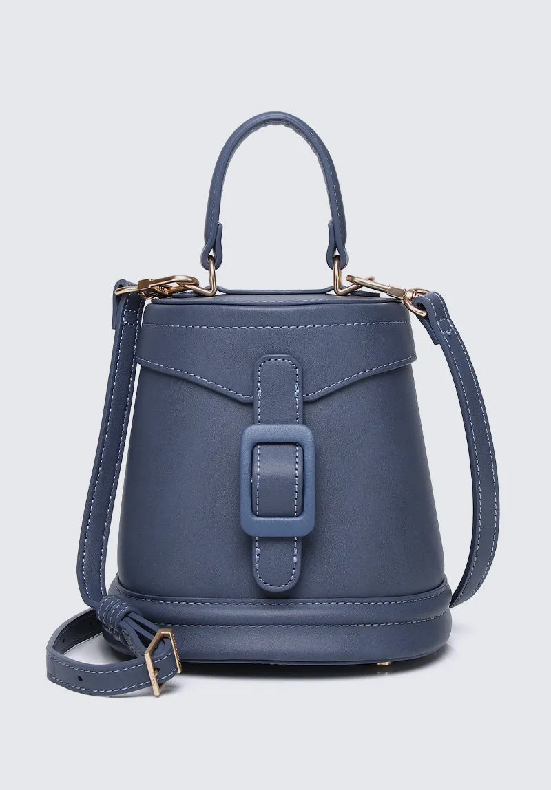 Nurita Harith Noaya Bucket Bag (Steel Blue)