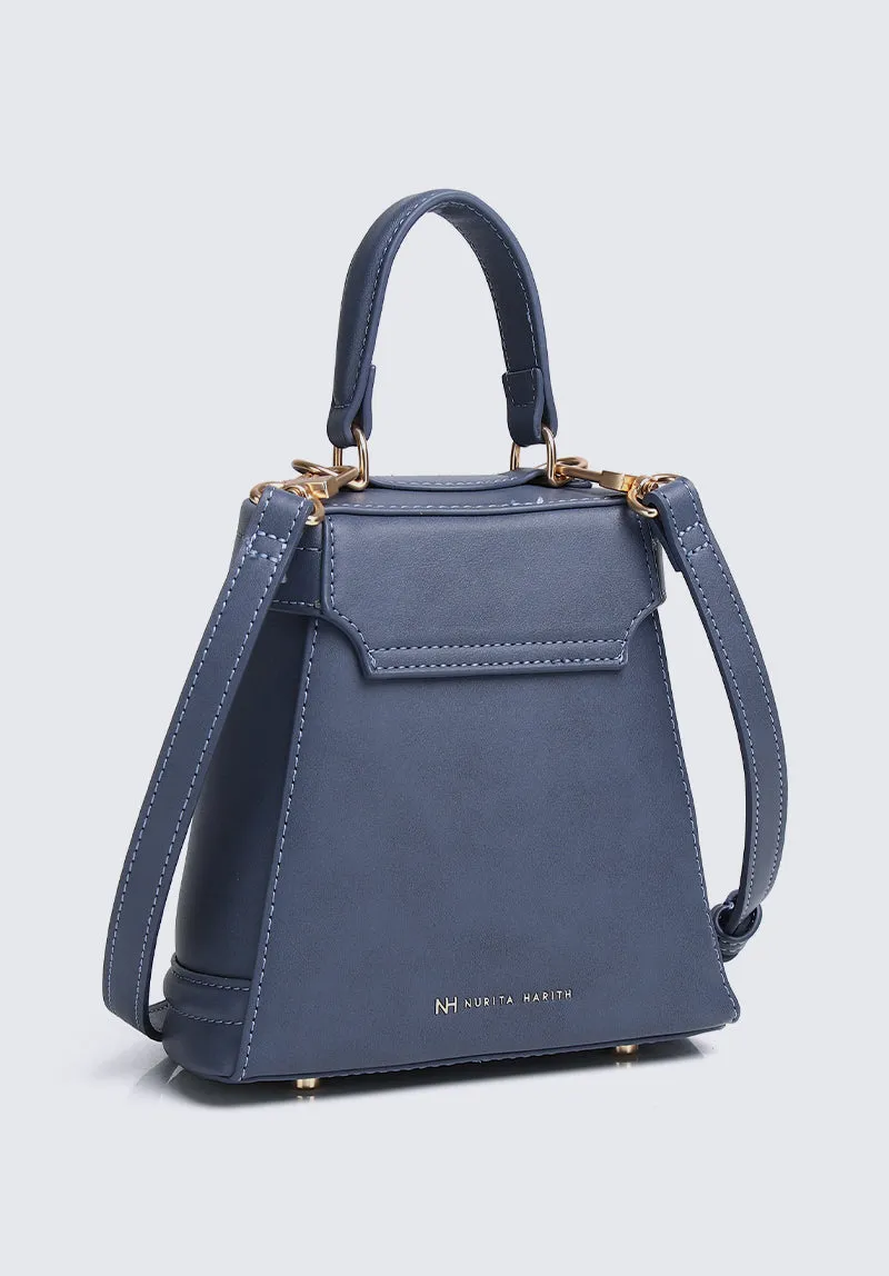 Nurita Harith Noaya Bucket Bag (Steel Blue)