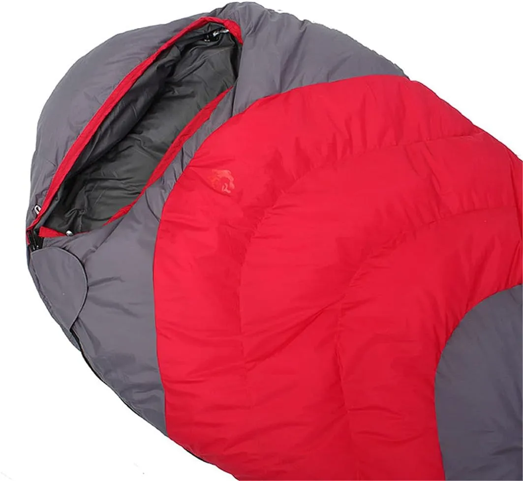 Outdoor Winter 1000 Grams of Duck Down Filled Outdoor Hiking Hiking Camping Mummy Sleeping Bag