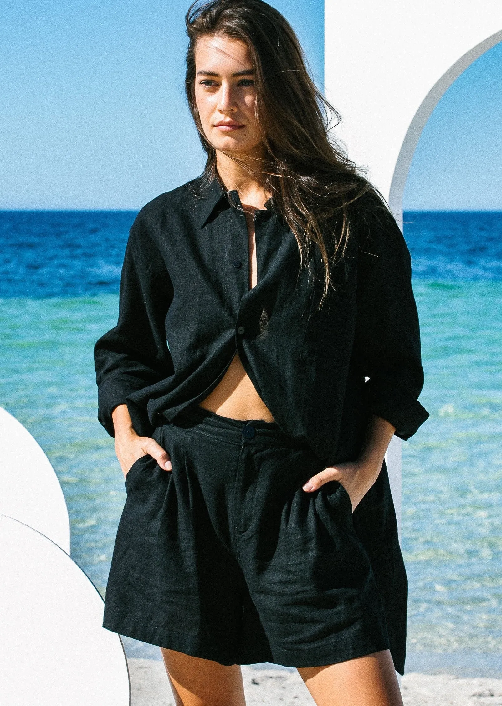 Oversized Shirt // Black
