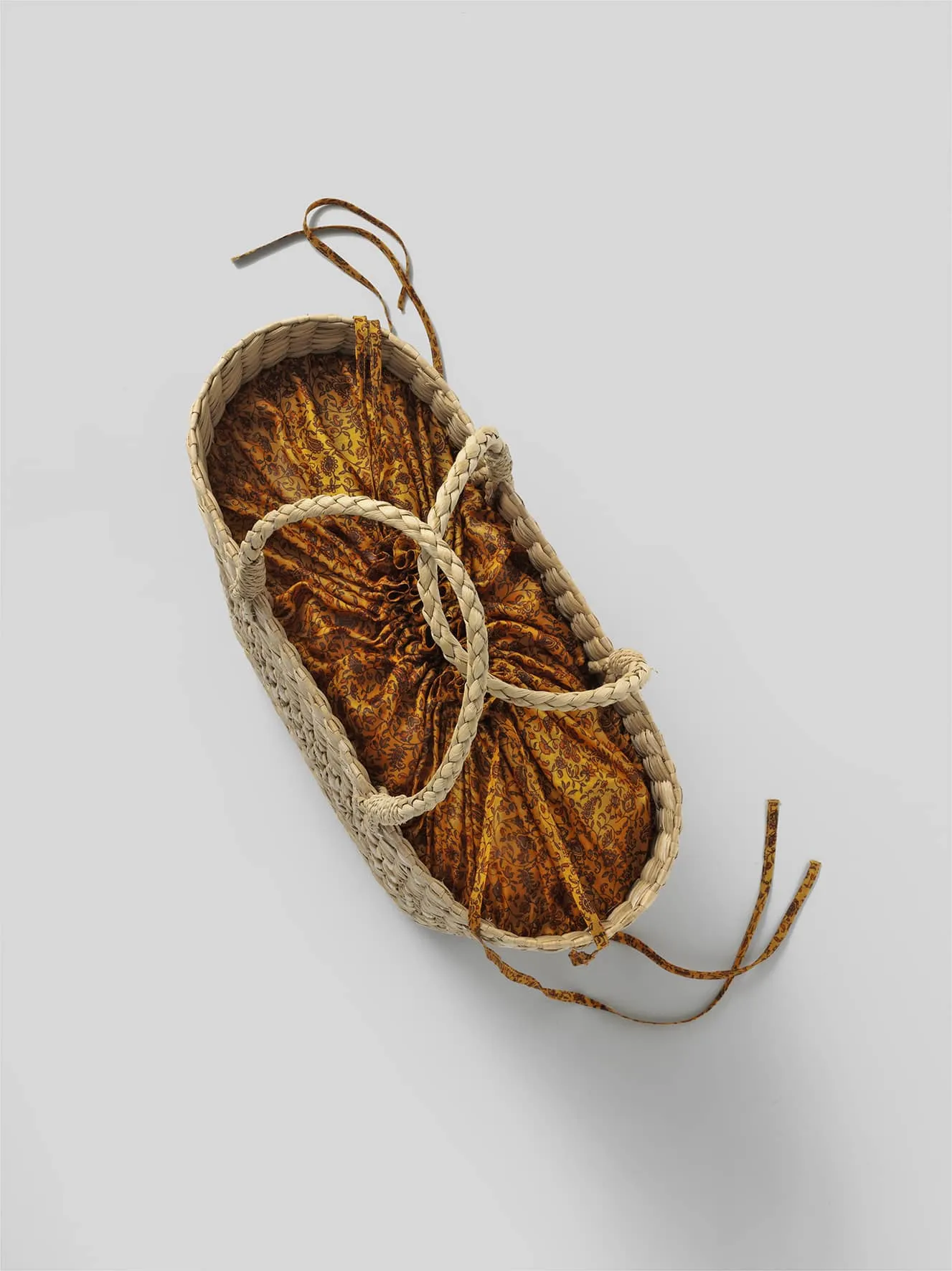 Oversized Straw bags - Orange/Yellow tones