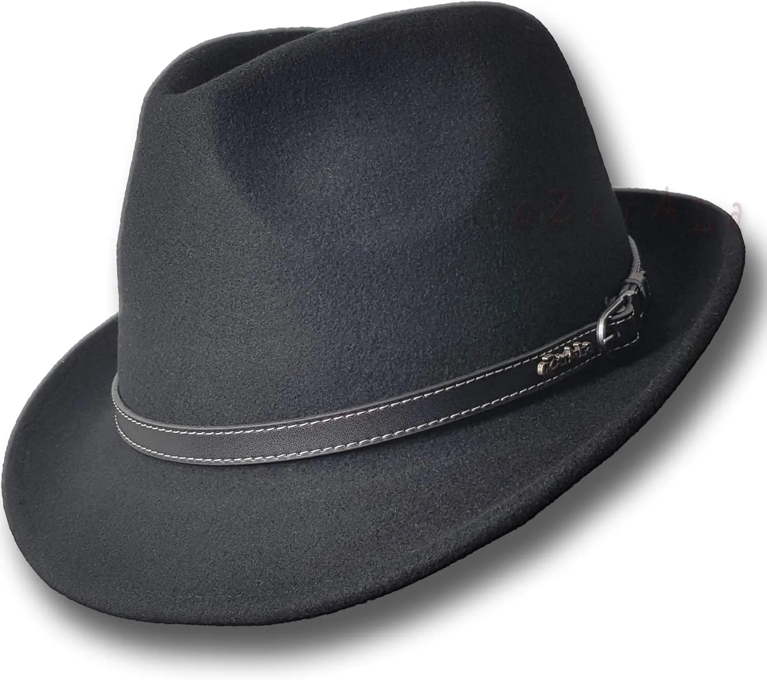 Oztrala Trilby Felt Hat Australian Wool Leather Band Fedora Fur Men/Women Bucket HW03 Trilby
