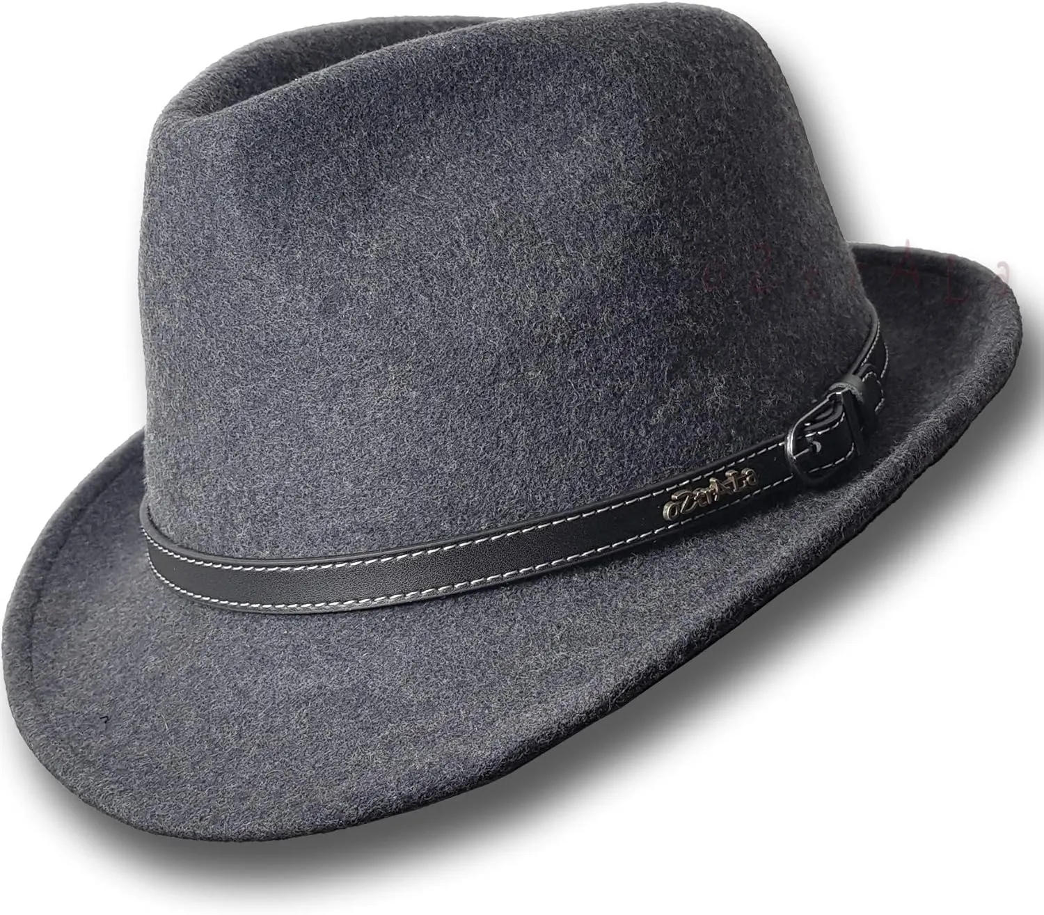 Oztrala Trilby Felt Hat Australian Wool Leather Band Fedora Fur Men/Women Bucket HW03 Trilby