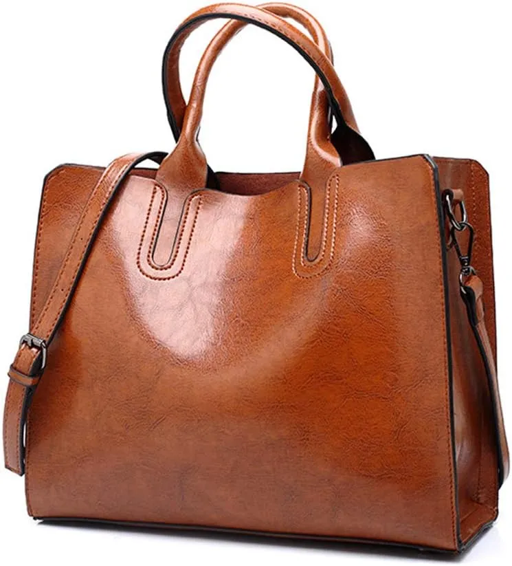 Pahajim Women Handbags and Leather Purses Top Handle Satchel Bags Tote Bags Tote Purses for Women