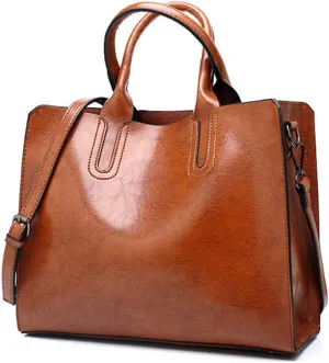 Pahajim Women Handbags and Leather Purses Top Handle Satchel Bags Tote Bags Tote Purses for Women