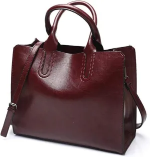 Pahajim Women Handbags and Leather Purses Top Handle Satchel Bags Tote Bags Tote Purses for Women