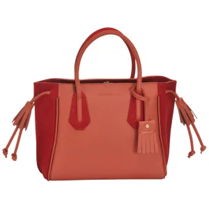 Penelope Soft Top Handle Bag - Burnt Red