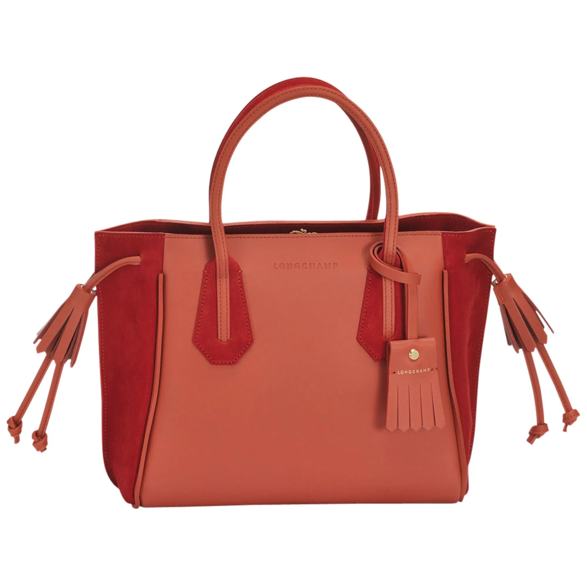 Penelope Soft Top Handle Bag - Burnt Red