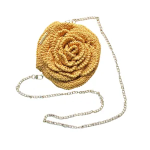 Petite Bloom Macramé Tote – Classic Bloom (No Handle)