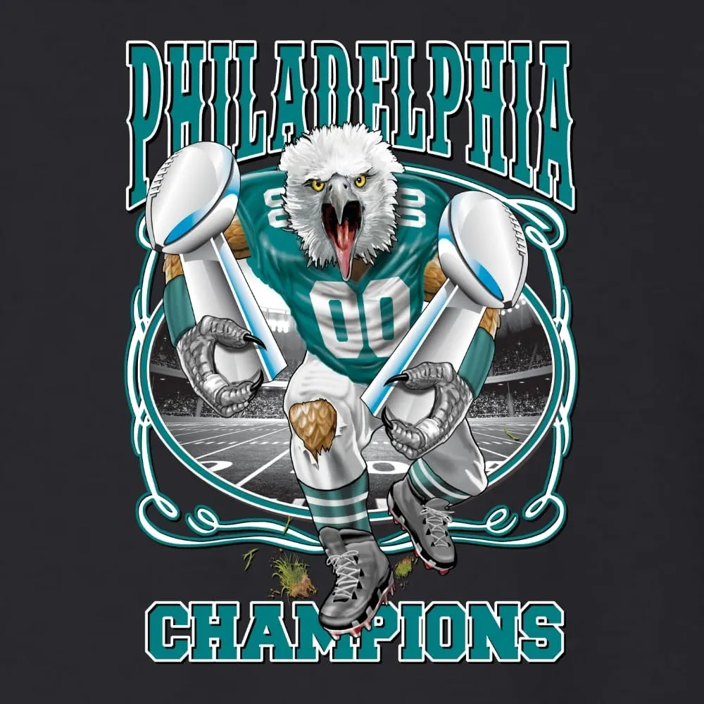 Philly PA Fan | PHI Phila Fantasy Football Sports Men's T-Shirt
