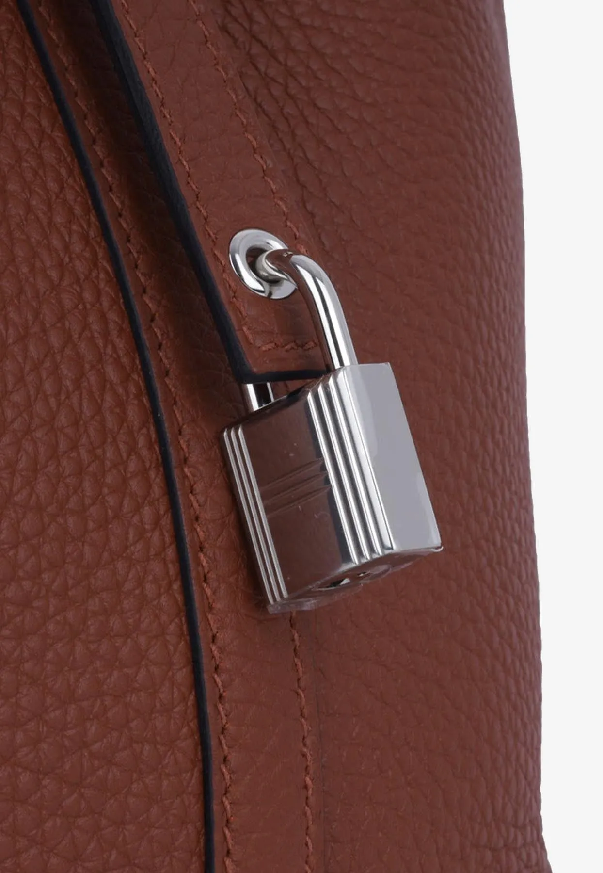 Picotin Lock 18 Eclat in Rouge H Clemence and Rouge Radieux Swift with Palladium Hardware