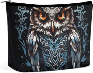 Portable Small Cosmetic Bag Cute Travel Makeup Bag Owl Waterproof Toiletry Bag for Women