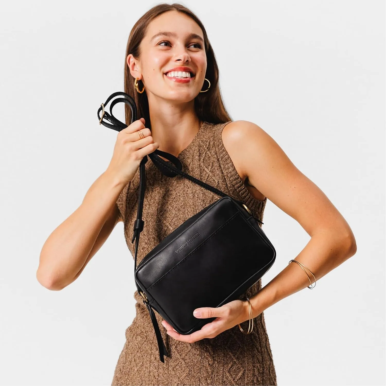 Portland Leather Goods Large Camera Bag Purse for Women – Handmade from the Finest Full-Grain Hides