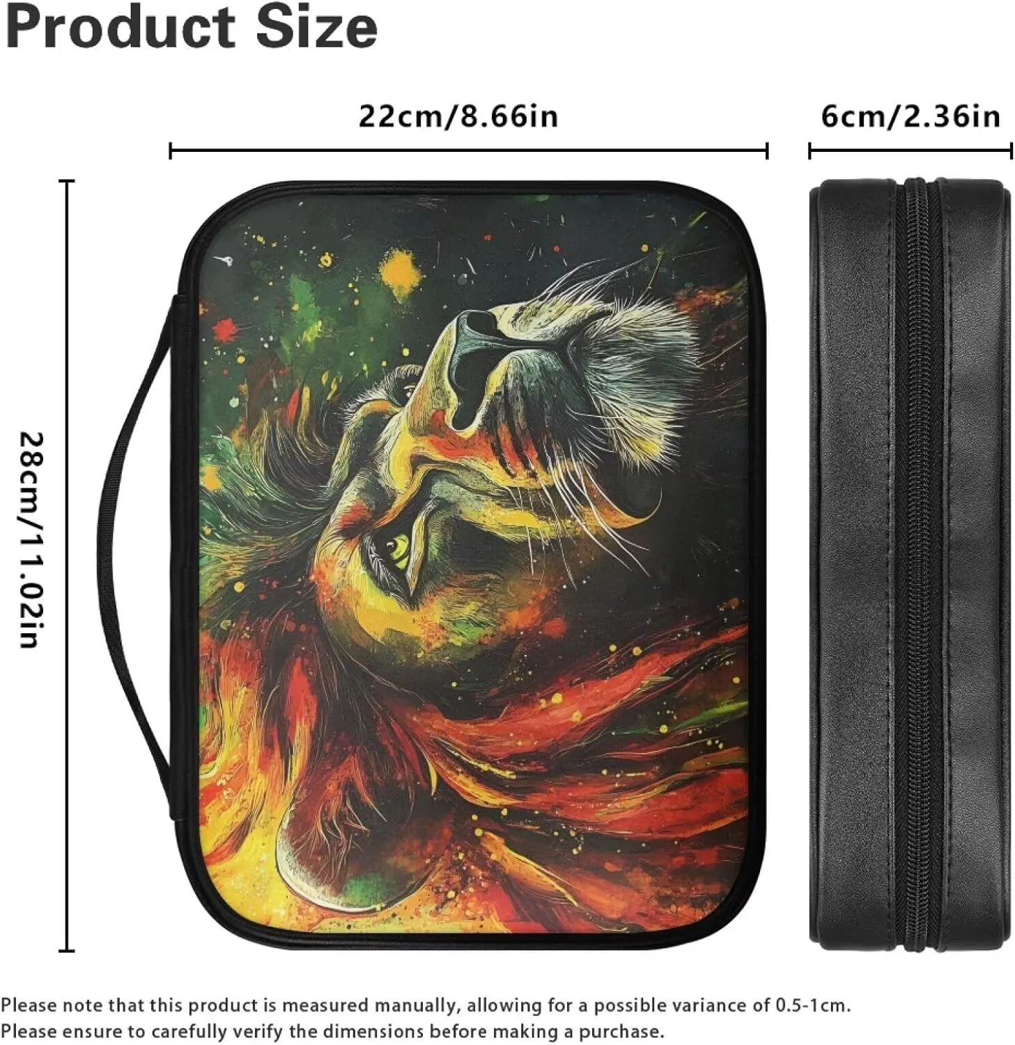 PU Bible Cover for Women，Estuche Para Biblia de Mujer, Stylish and Practical Accessory for Your Faith Journey