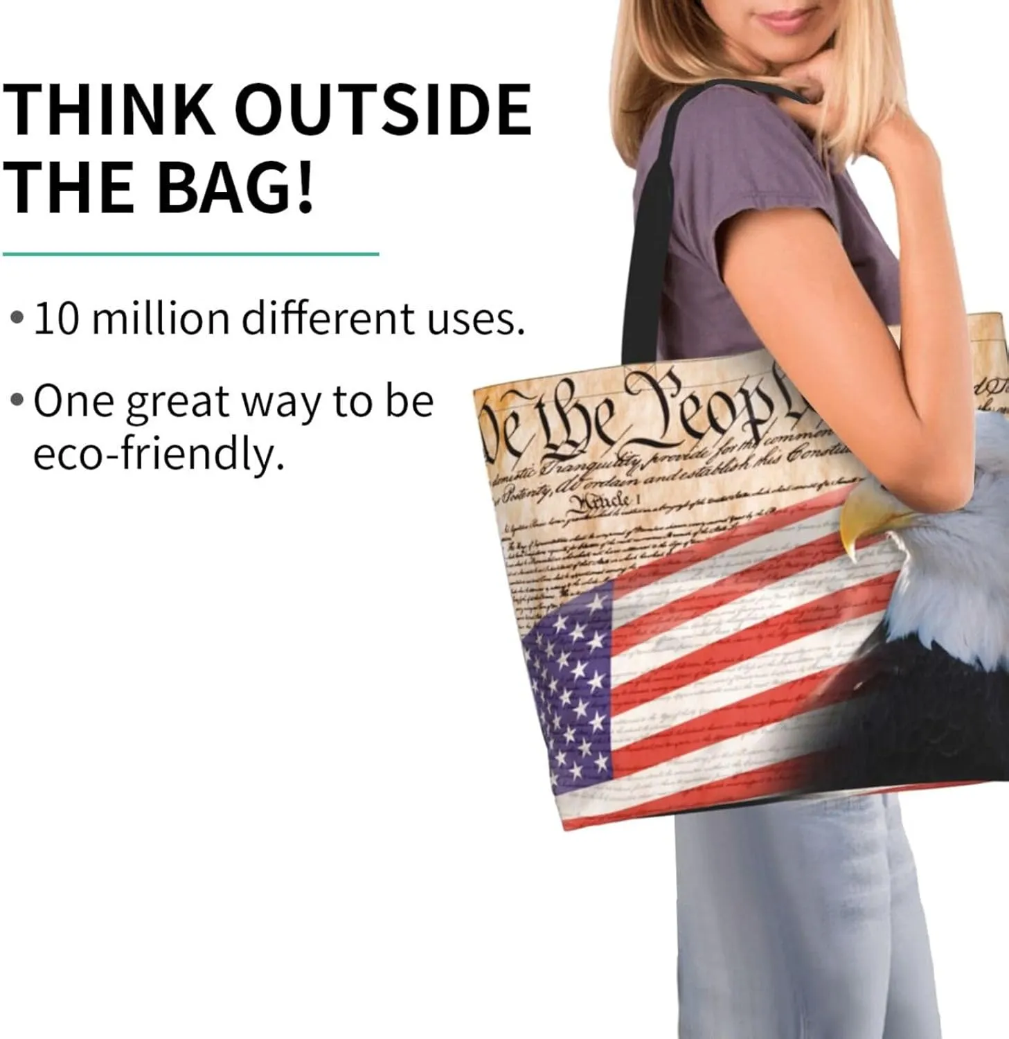 Purple Green Fleur De Lis Tote Bag For Women, Shoulder Bags Big Reusable Grocery Handbag For Travel Gym Picnic