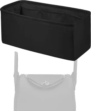 Purse Handbag Silky Organizer Insert Keep Bag Shape Fits Herme Lindy 19/26/30/34 bags, Luxury Handbag Tote Lightweight Sturdy(Black,LD 19)