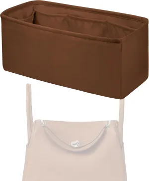 Purse Handbag Silky Organizer Insert Keep Bag Shape Fits Herme Lindy 19/26/30/34 bags, Luxury Handbag Tote Lightweight Sturdy(Gold,LD 19)