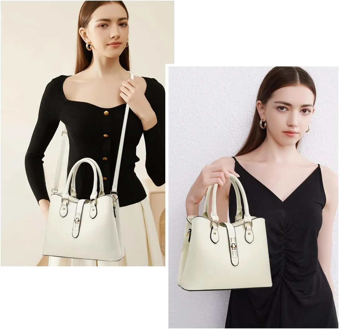 Purses and Handbags for Women Crossbody PU Leather Tote Top Handle Satchel Shoulder Bags