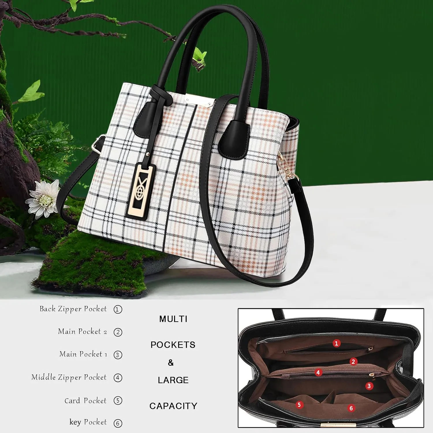 Purses and Handbags for Women Shoulder Tote Bags Top Handle Satchel