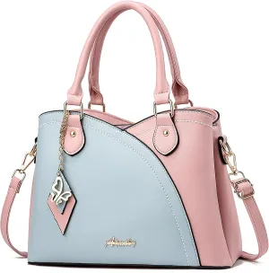 Purses and Handbags for Women Tote PU Leather Ladies Satchel Top Handle Crossbody Shoulder Bag