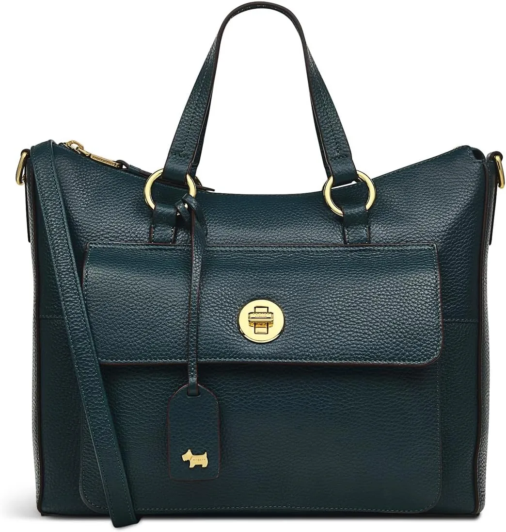 RADLEY London Colebrook Women's Medium Leather Ziptop Satchel Bag
