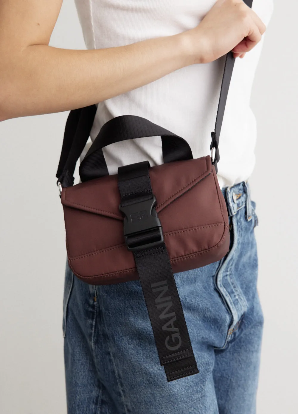 Recycled Tech Mini Satchel