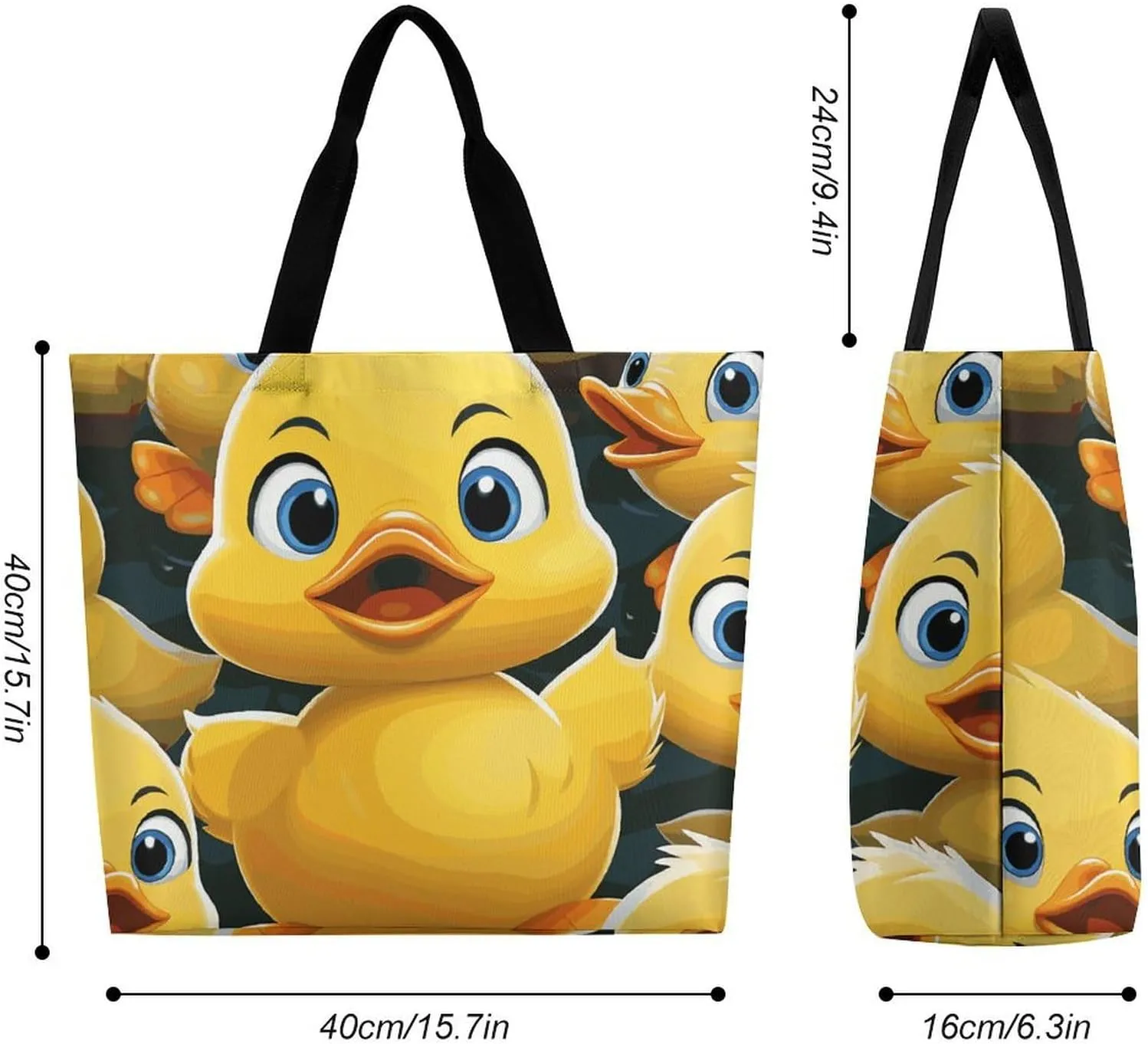 Red Eyed Tree Frog Tote Bags, Reusable Grocery Bags, Large Shopping Bag, Shoulder Bag for Women