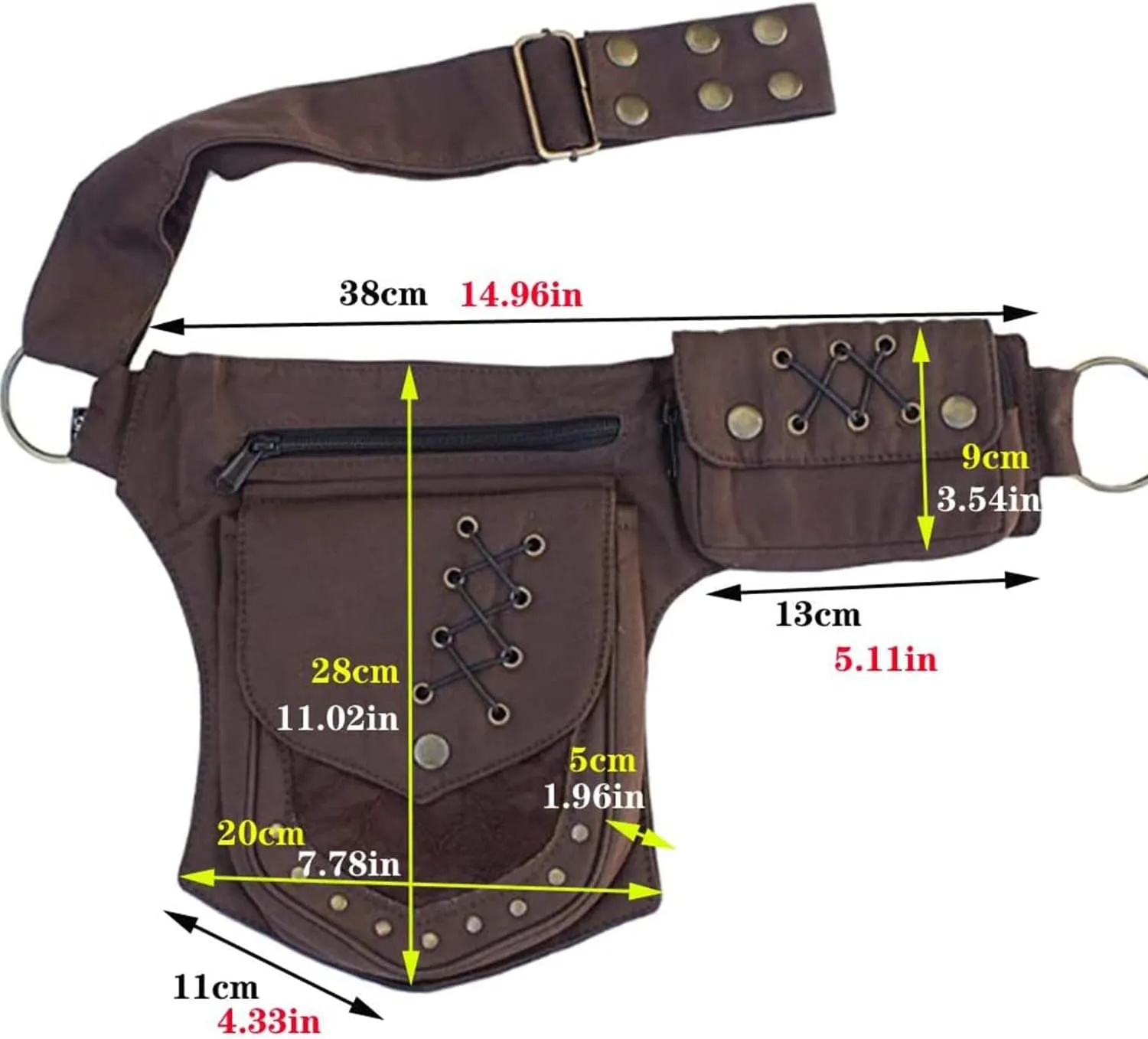 Renaissance Bag Ren Faire Accessories Festival Bag Fanny Pack for Women Thigh bag for Women Lace Waist Bag Utility Hip Belt Waist Bags Womens Renaissance Accessories