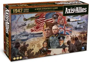 Renegade Game Studios Axis & Allies: 1942 Second Edition - WWII War Miniatures Strategy Board Game, Renegade, Ages 12 , 2-5 Players, 3-4 Hrs
