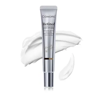 Retinol Under Eye Cream - Eye Cream for Dark Circles, Puffiness, Eye Bags, Wrinkles, Fine Lines, Crow’s Feet, Smooth, Repair the Eye Area, 0.71 Fl Oz