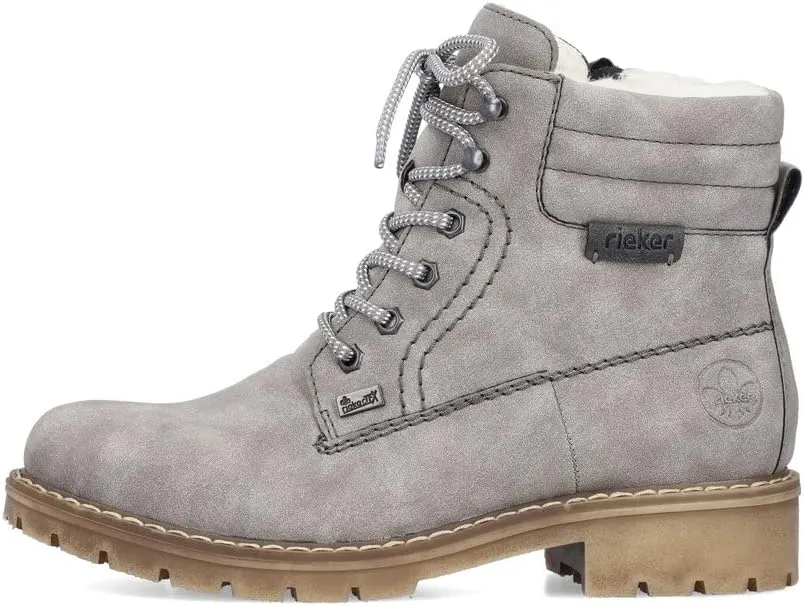 Rieker RiekerTEX Women's Lace-Up Ankle Boots Y9125 Water Resistant