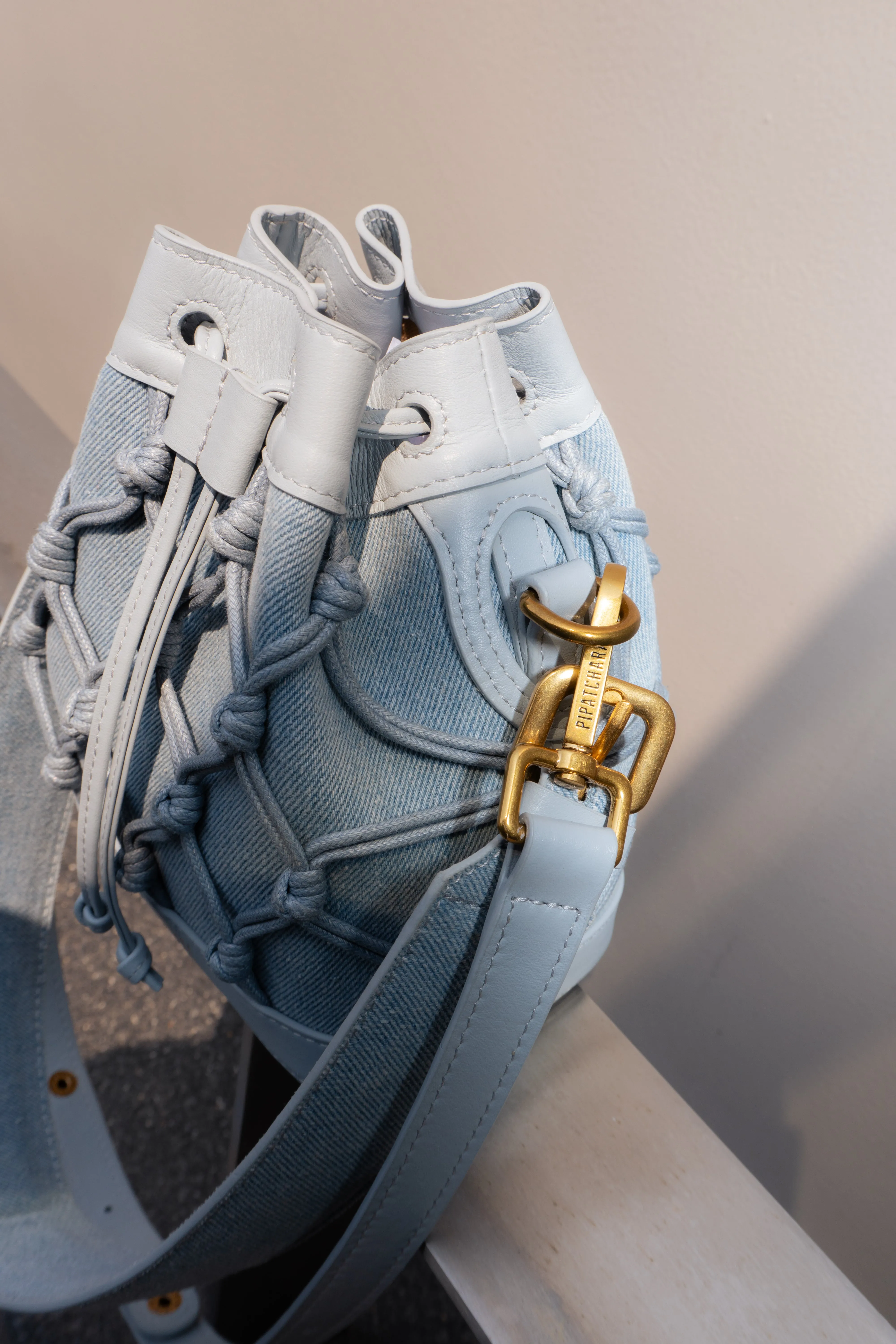 Romy Bucket Bag - Denim