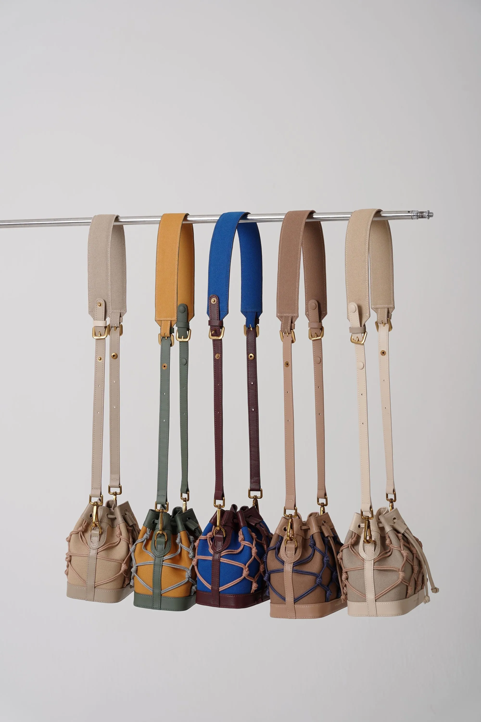 Romy Bucket Bag - Green Mustard