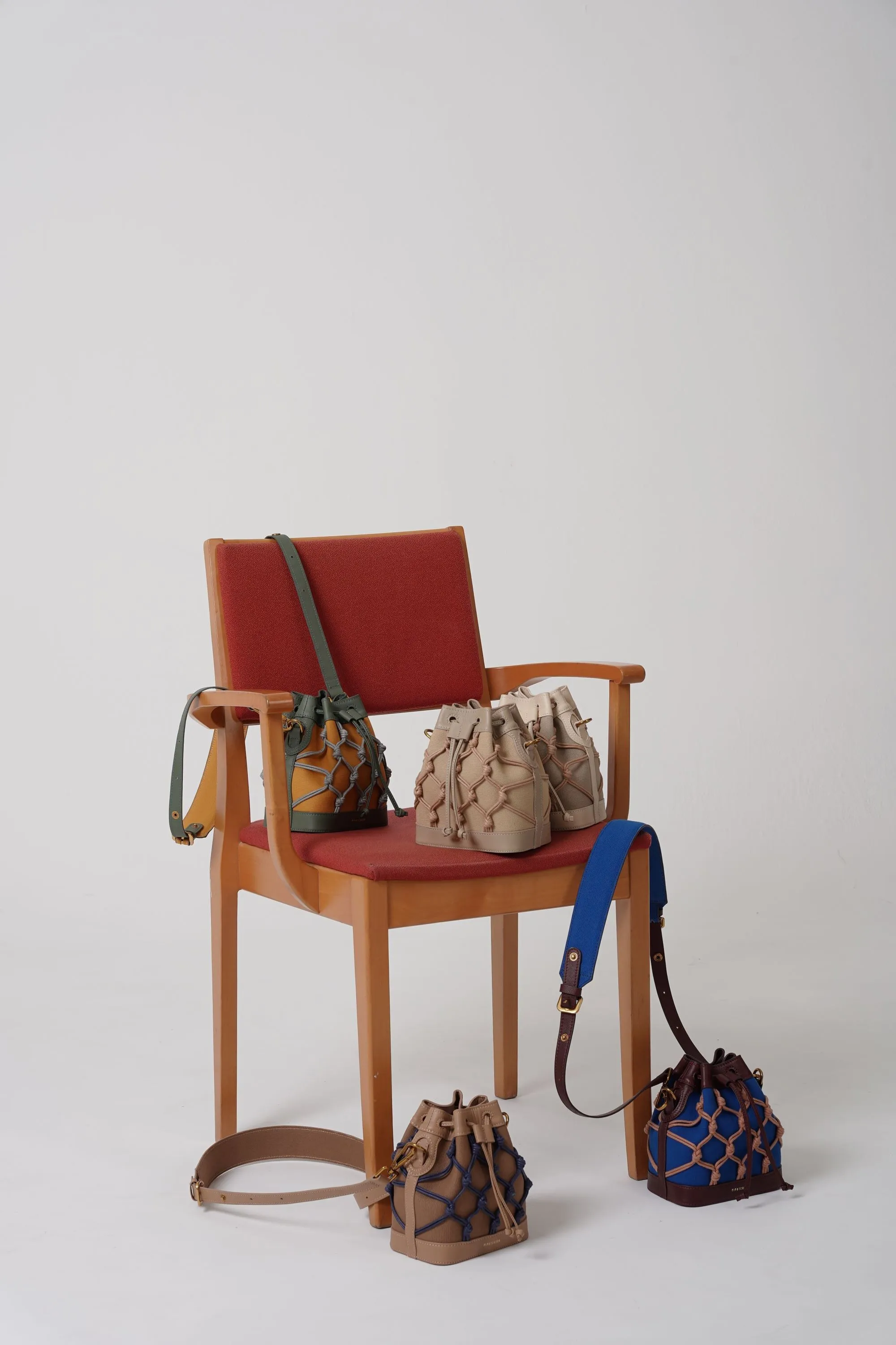Romy Bucket Bag - Green Mustard