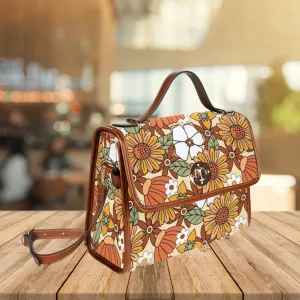 Rustic Blooms | Canvas Satchel Bag