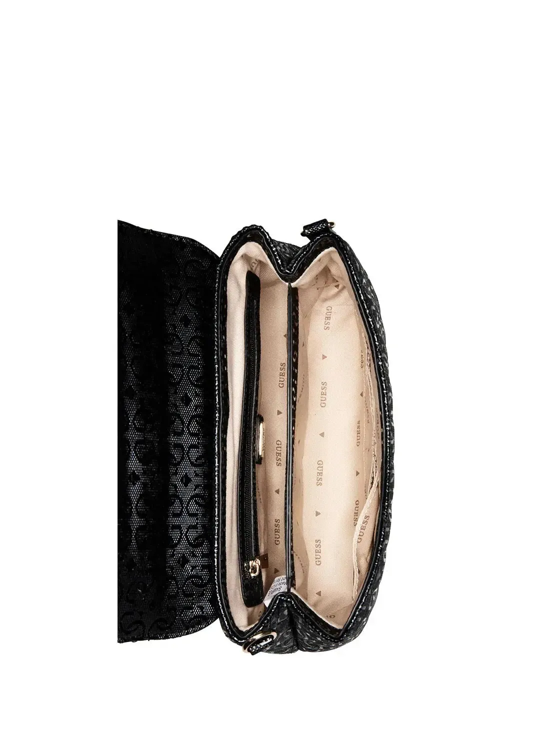 Sac Bandoulière Guess Adi Small Satchel Black GG932220