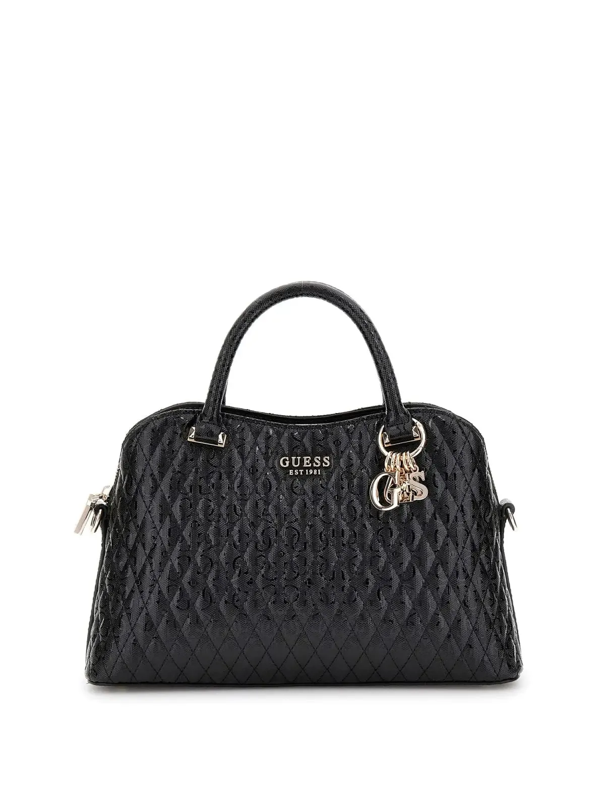 Sac Bandoulière Guess Betula Satchel Black GG962606