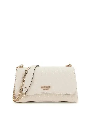 Sac Bandoulière Guess Betula Satchel Taupe GG962621