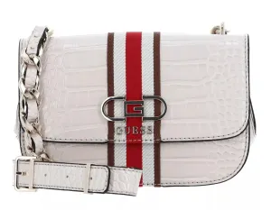 Sac Bandoulière Guess Nelka Box Satchel Stone CG93720