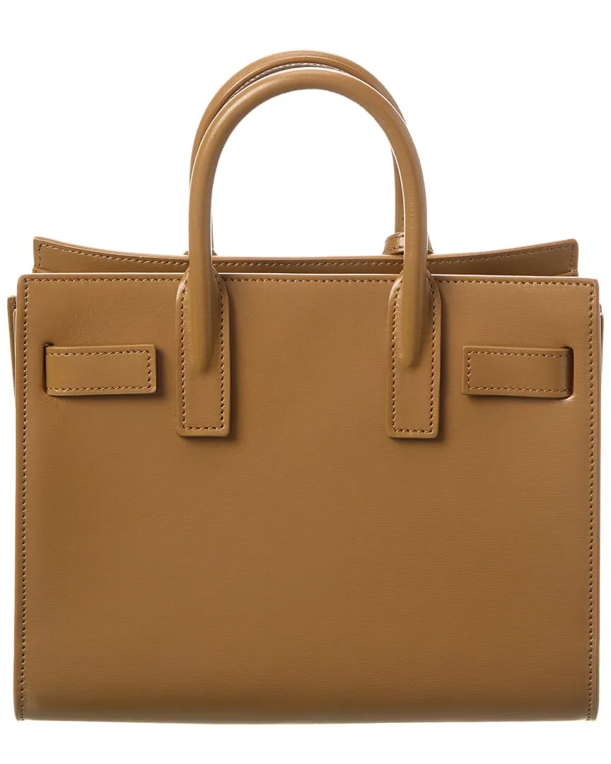 Saint Laurent Nano Sac De Jour Leather Satchel