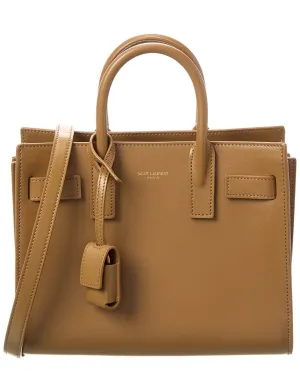 Saint Laurent Nano Sac De Jour Leather Satchel