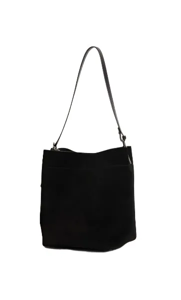 Salina Leather Midi Bucket Bag