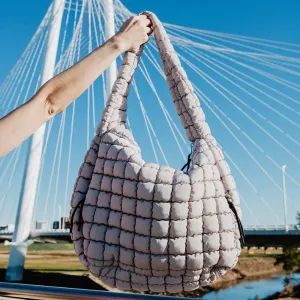 Sand Oversized Hobo Bag: Sand
