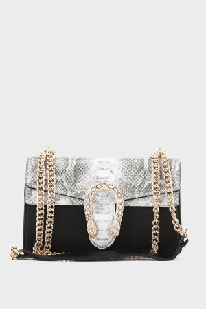 Satchel Shoulder Bags B15120-Black