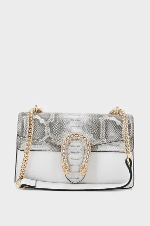 Satchel Shoulder Bags B15120-White