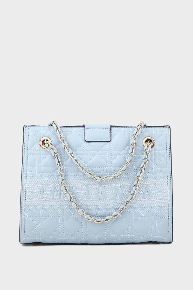 Satchel Shoulder Bags B15121-Blue