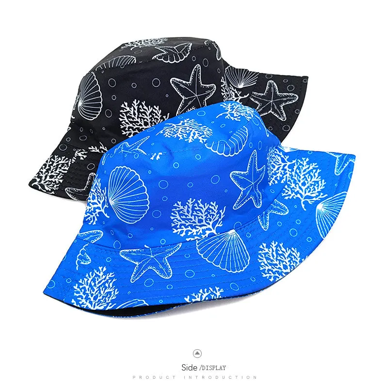 Seaside Vibes Bucket Hat - Fushia