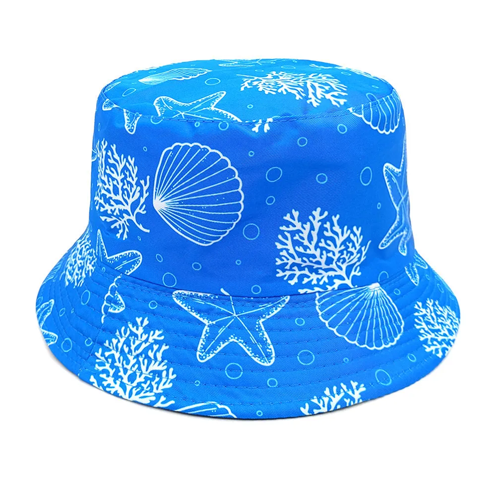 Seaside Vibes Bucket Hat - Fushia